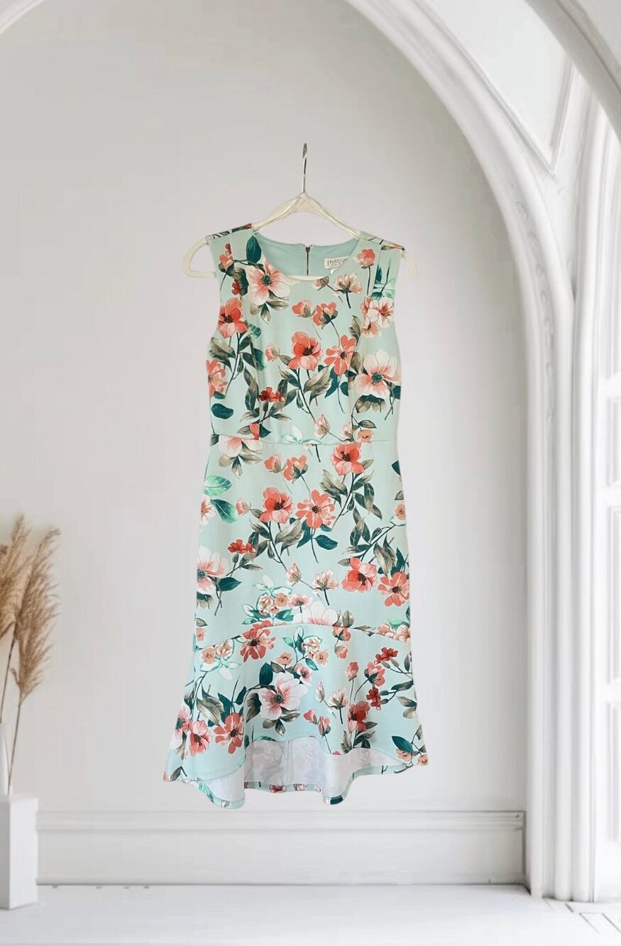 Enfocus Studio Floral Summer Dress Size 10